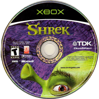 Shrek (USA) Game Disc